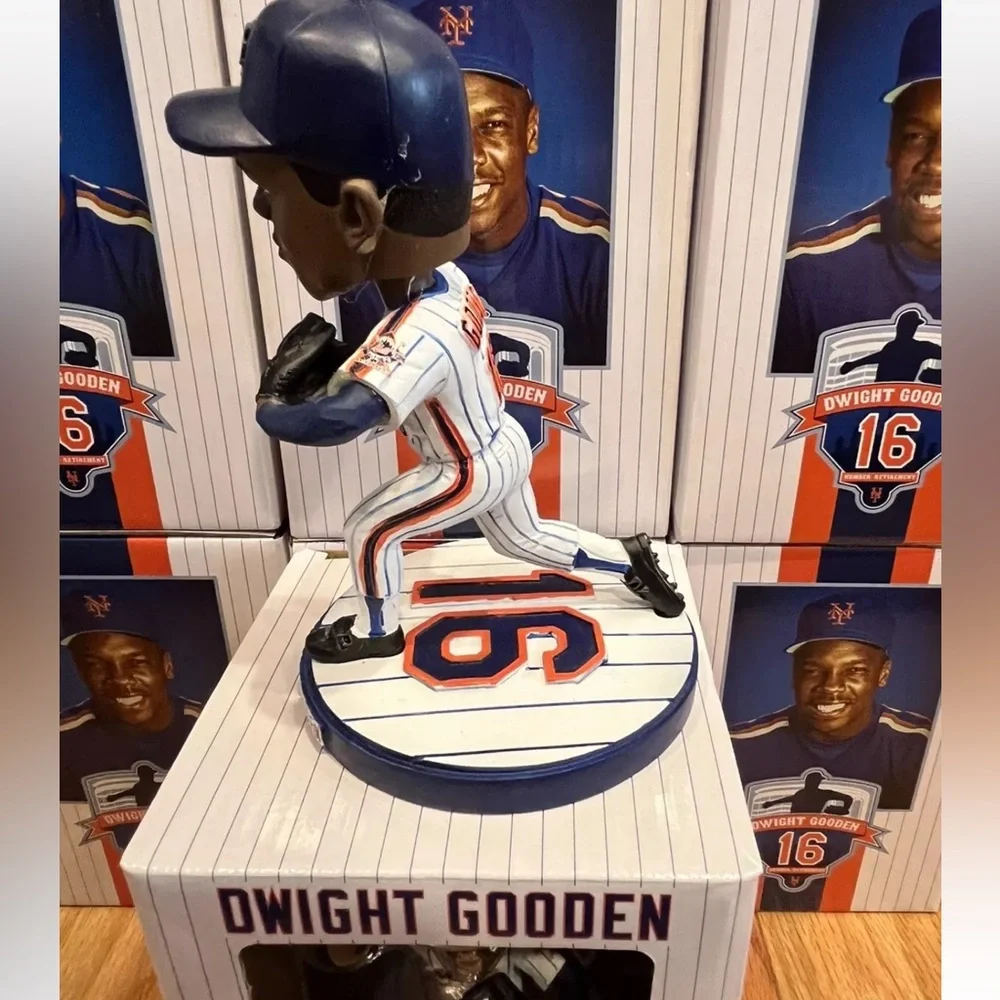 NIB New York Mets Dwight Doc Gooden Bobblehead Moving Arm 4/13/2024 SGA